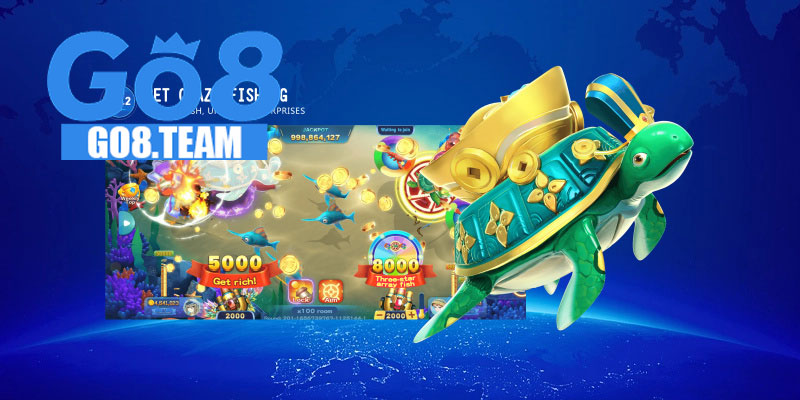 GIới thiệu game bắn cá rùa xanh GO8